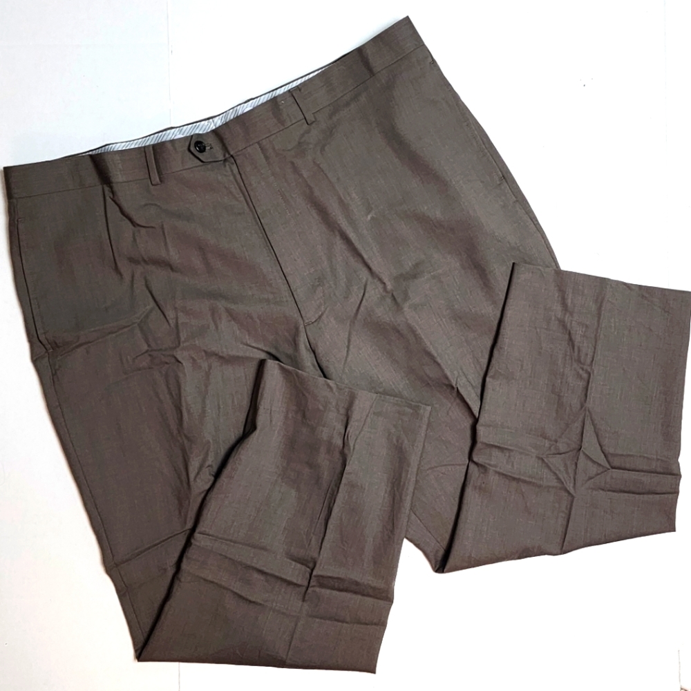 Pronto Uomo Couture Men's Dress Pants 100% Wool